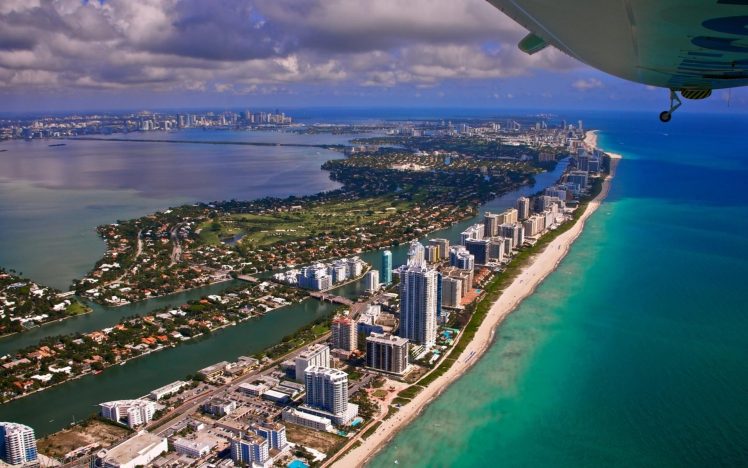 city, Cityscape, Miami HD Wallpaper Desktop Background