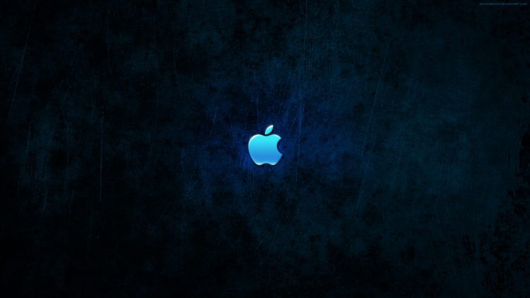 dark, Apple Inc., Blue HD Wallpaper Desktop Background
