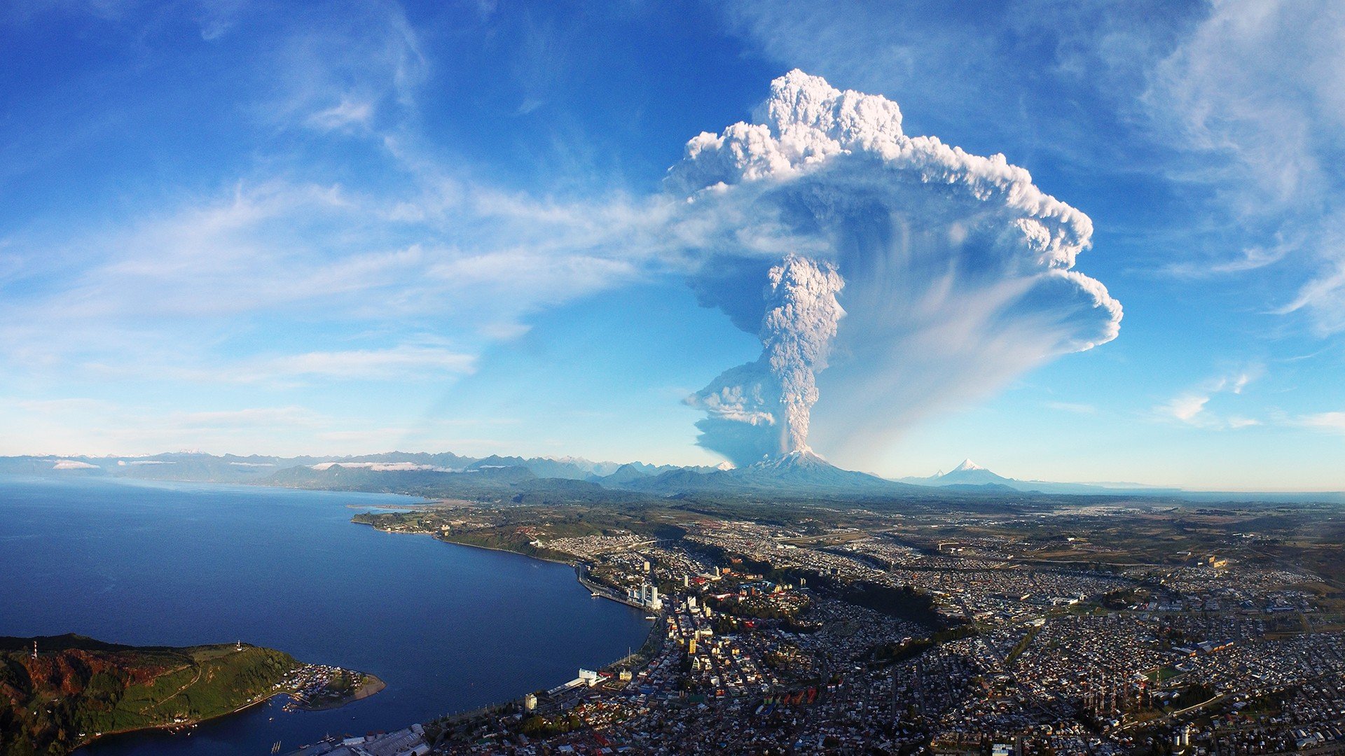 Chile, Volcano Wallpaper