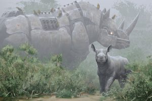 rhino, Science fiction