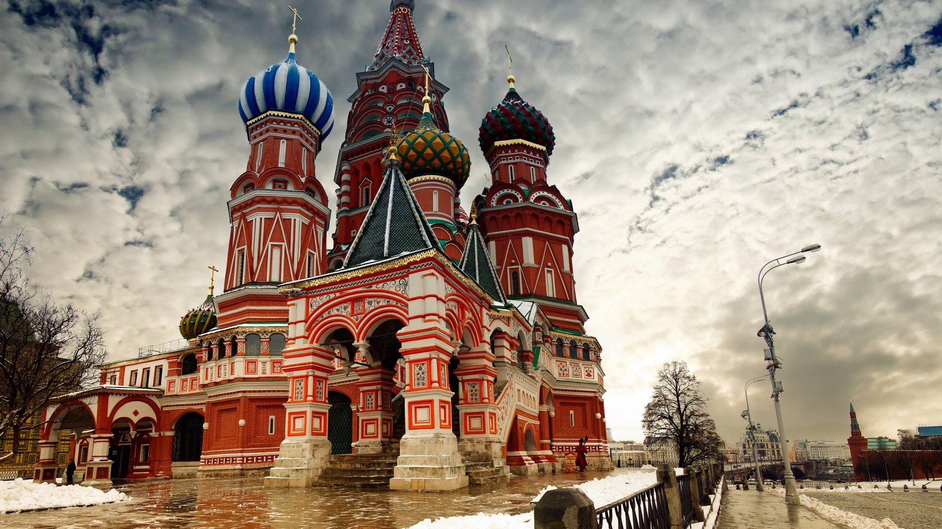 Russia, Architecture, Moscow Wallpaper