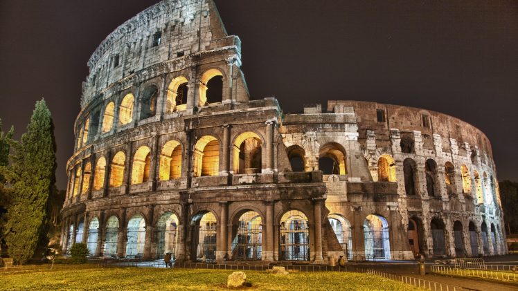 Colosseum, Architecture, HDR HD Wallpaper Desktop Background