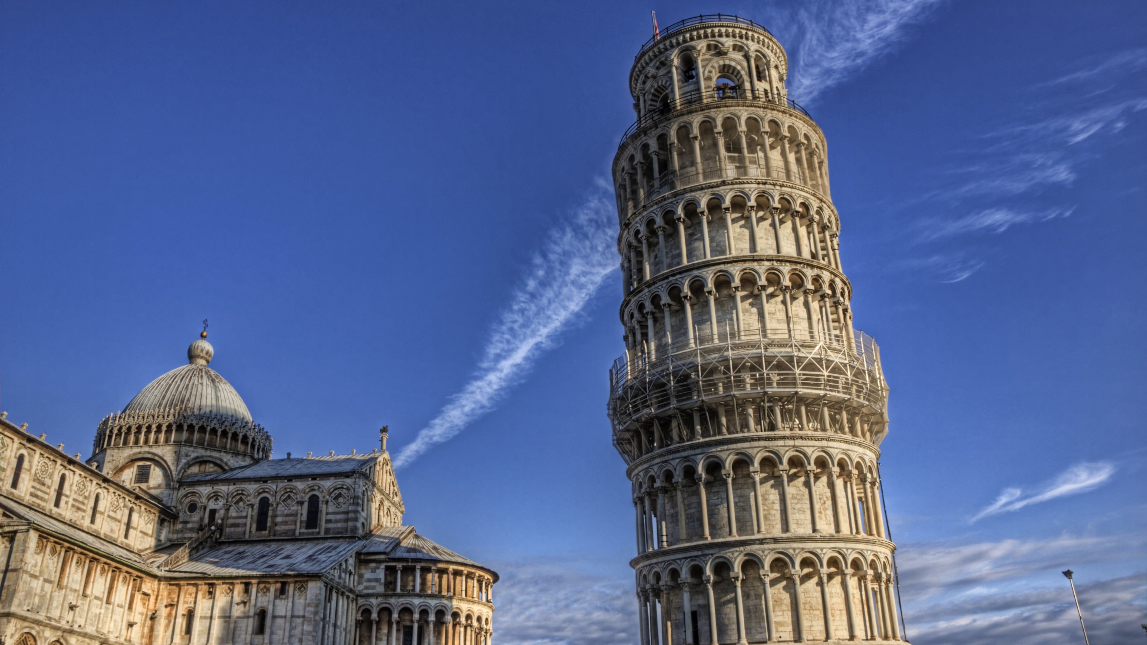 Italy, Building, Leaning Tower of Pisa, Architecture Wallpaper