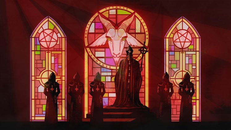 Satan, Lucifer, Church, Papa Emeritus, Ghost, Ghost B.C. HD Wallpaper Desktop Background