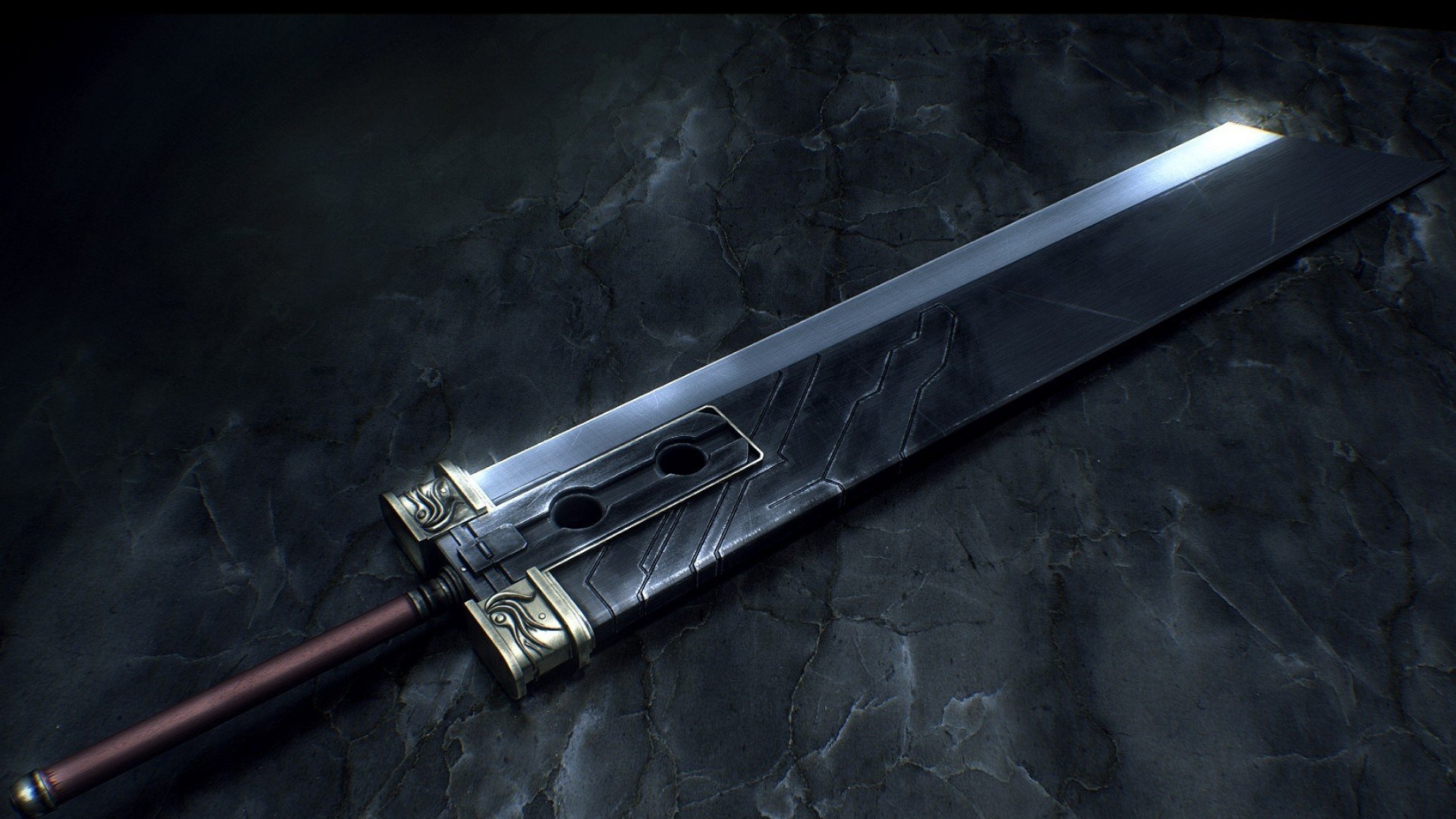 Final Fantasy VII, Final Fantasy, Buster sword Wallpaper