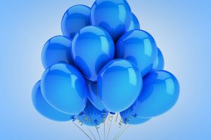 balloons, Blue