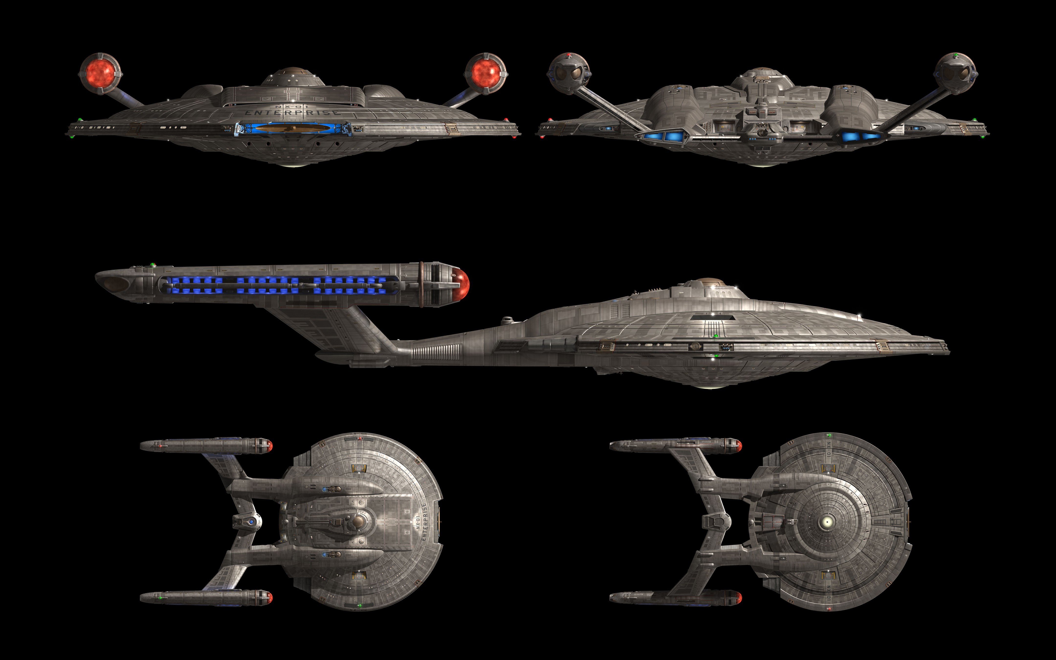 Star Trek, USS Enterprise (spaceship), Spaceship, Enterprise NX1 Wallpaper
