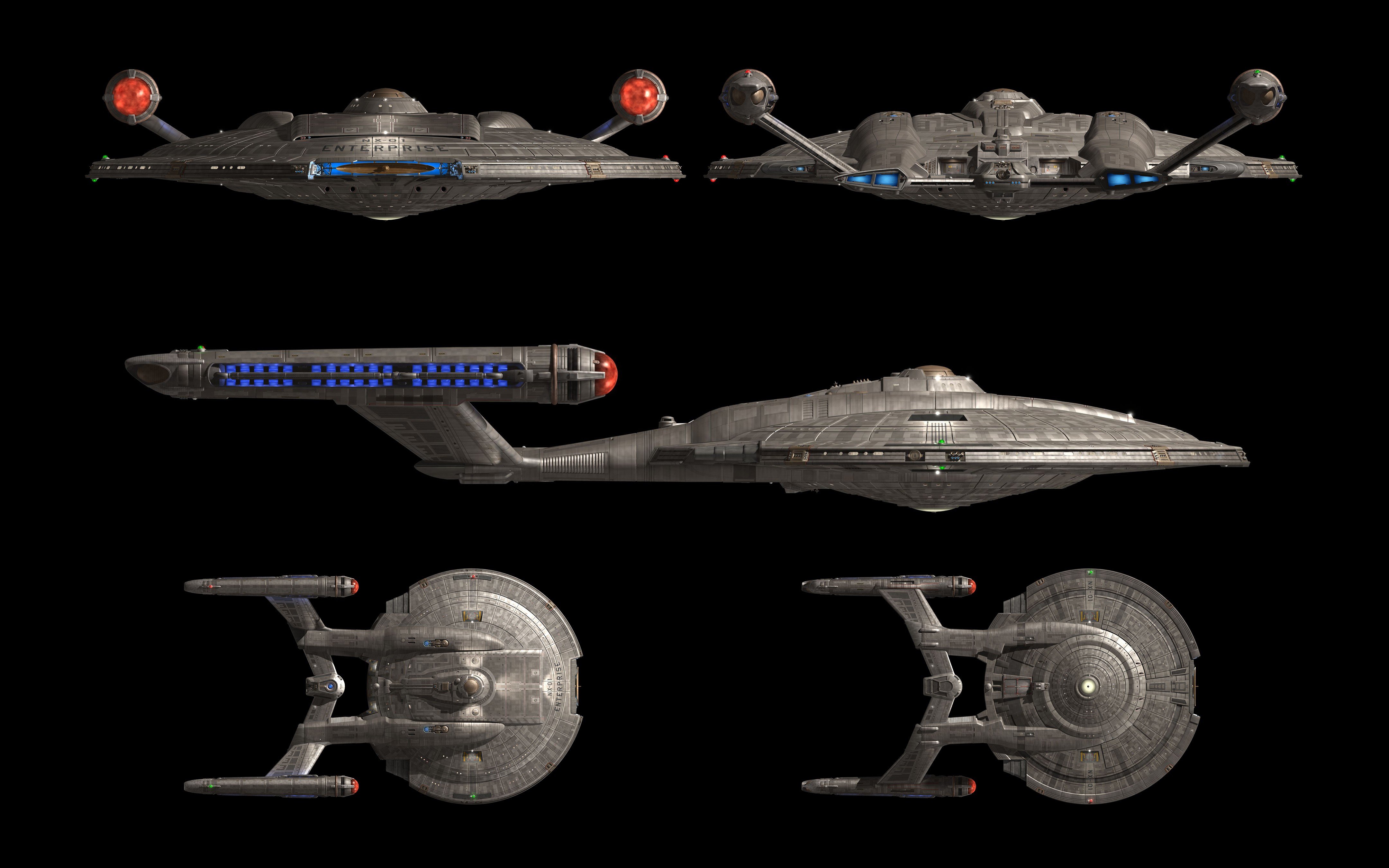 Star Trek, USS Enterprise (spaceship), Spaceship, Enterprise NX1 ...