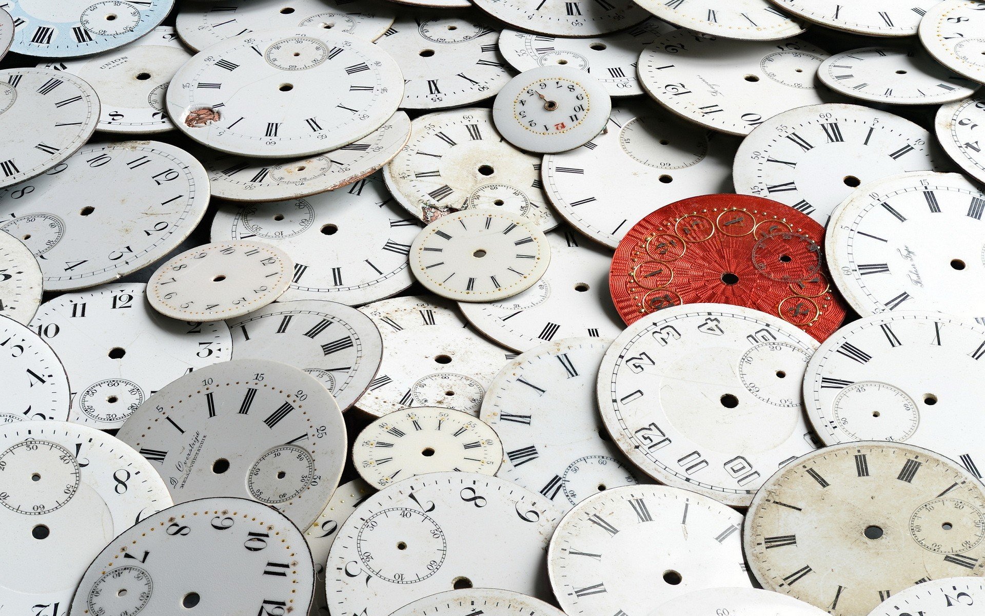 clocks, Dials, Watch, Numbers, Circle, White Wallpaper