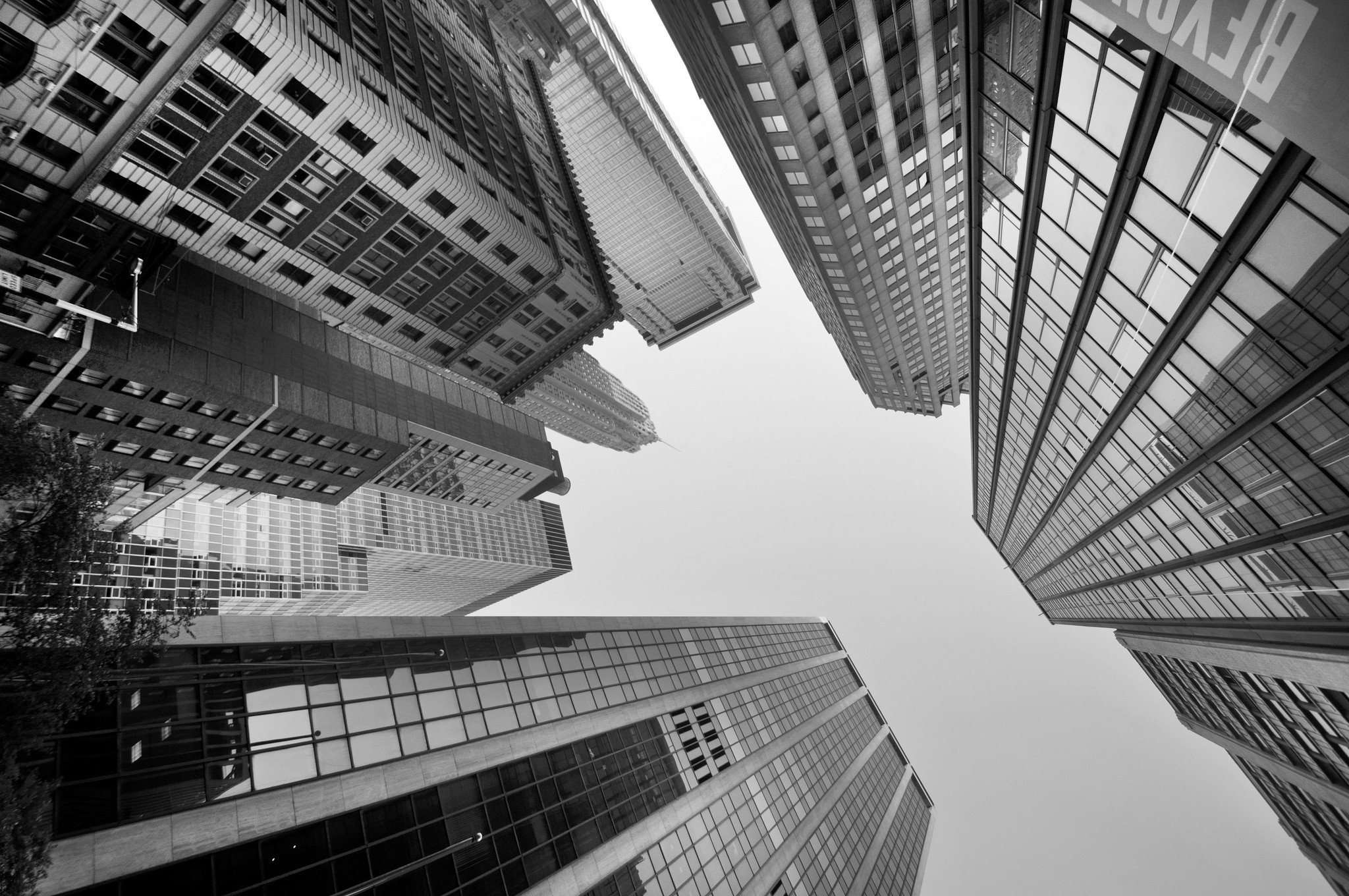 skyscraper, Monochrome, Building Wallpaper