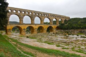 building, Old building, Bridge, Aqueducts, Pont du Gard