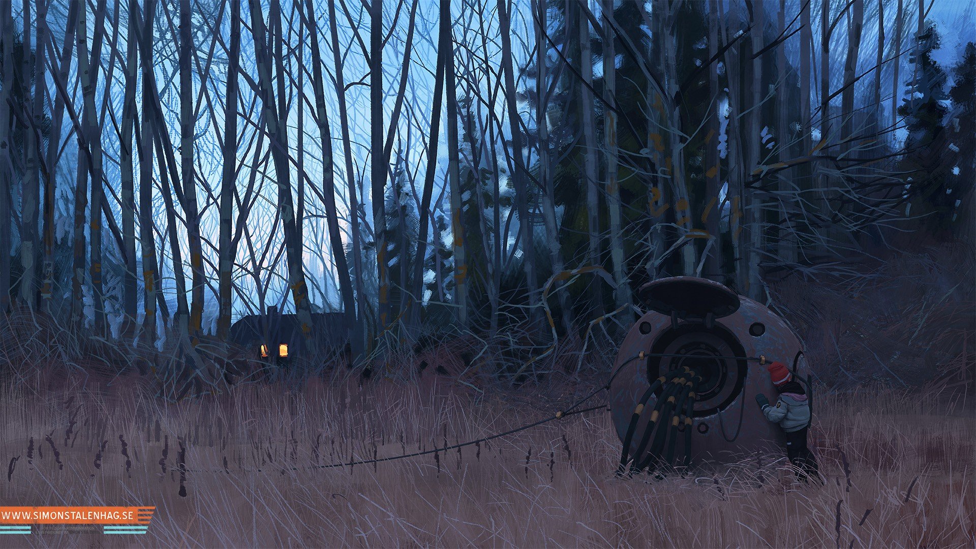 Simon Stålenhag, Futuristic, Robot Wallpaper