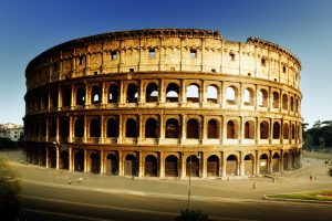 Colosseum, Rome, Old building, Building, Italy