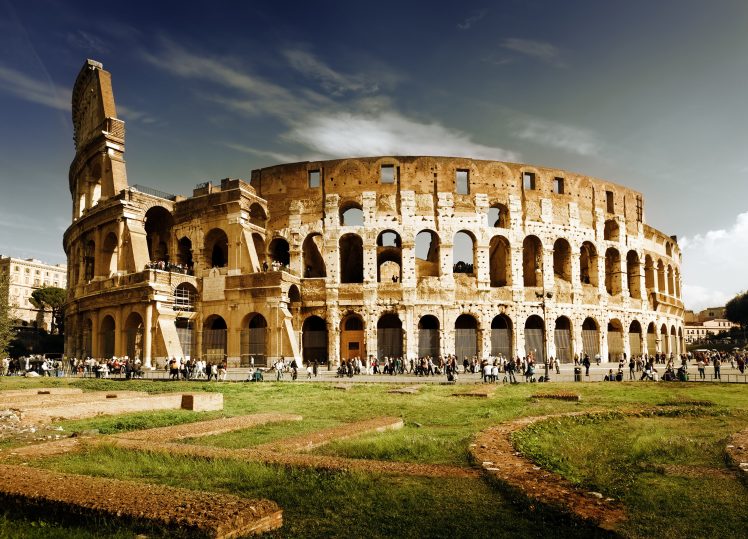 Colosseum, Rome, Old building, Building, Italy HD Wallpaper Desktop Background