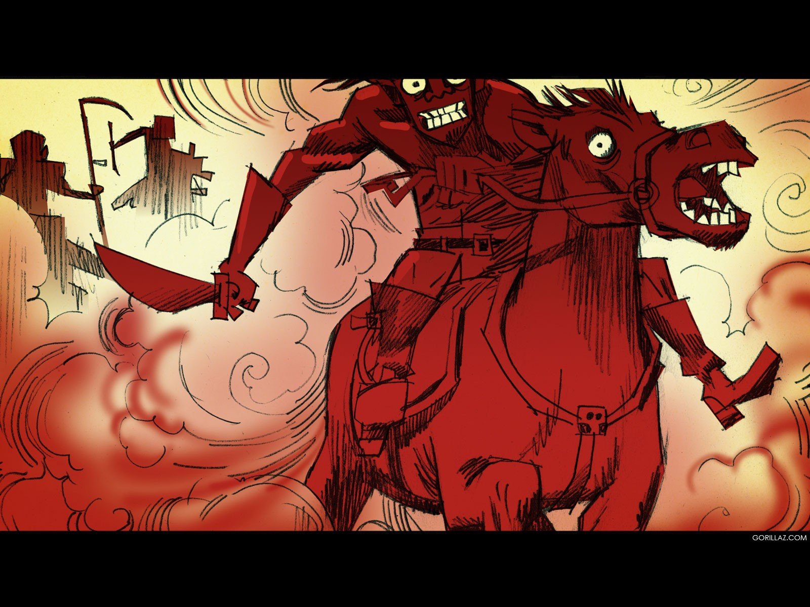 Gorillaz, Jamie Hewlett Wallpaper