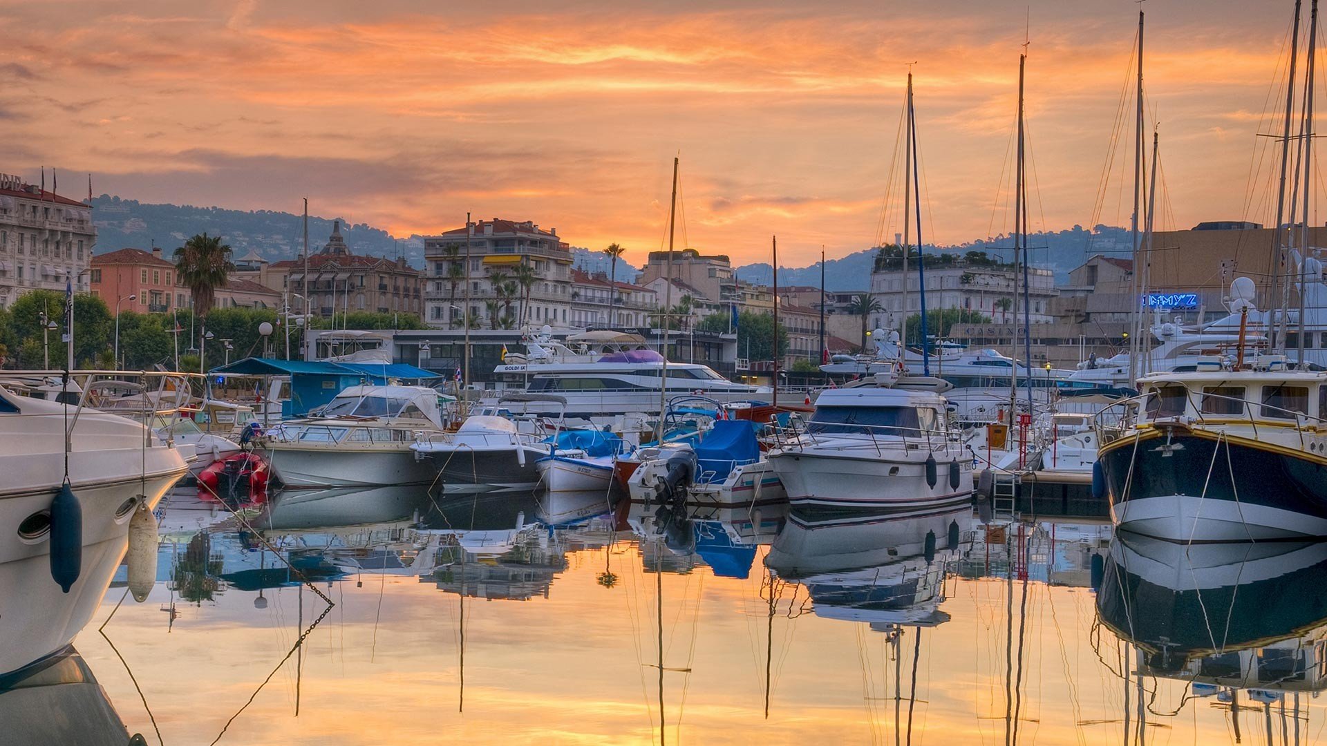 France, Cannes, Ports Wallpaper