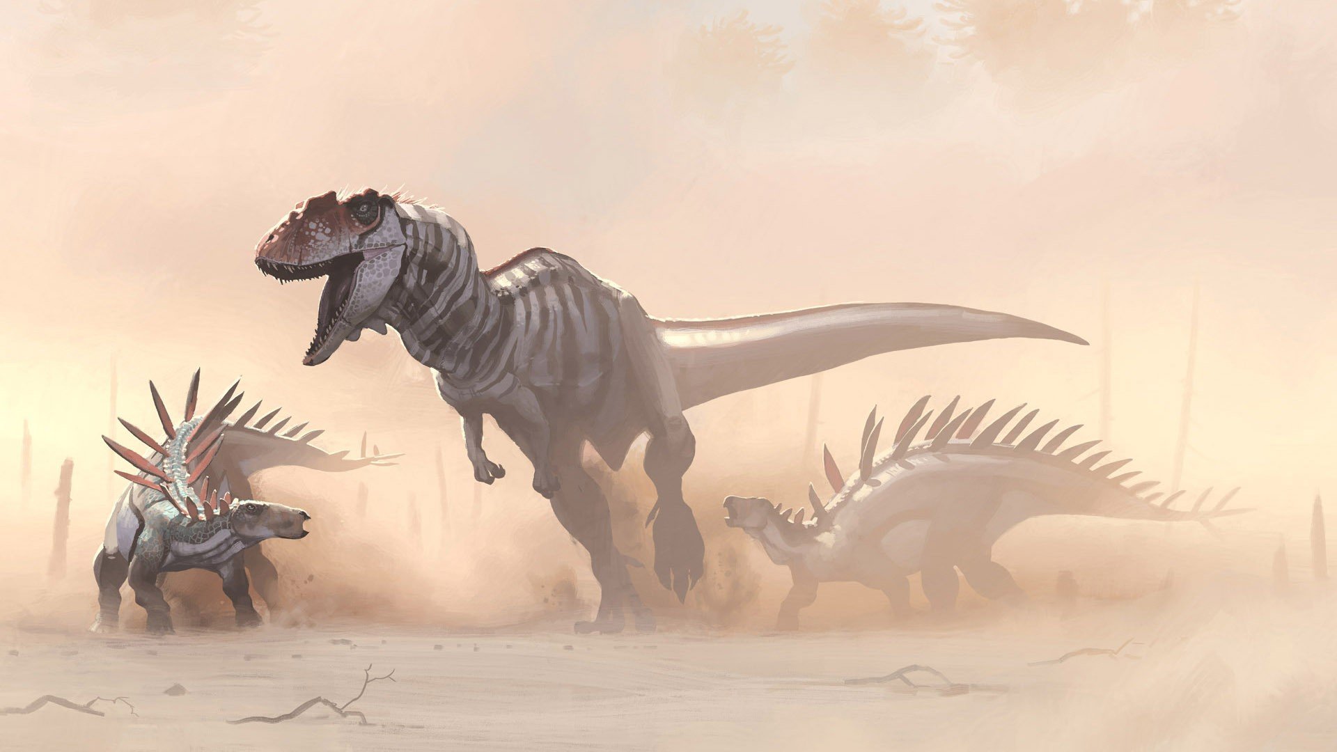 Simon Stålenhag, Dinosaurs Wallpaper