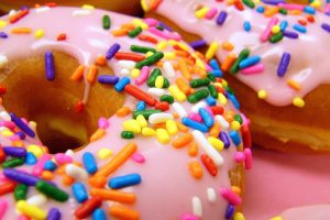 donut, Sprinkles, Desserts