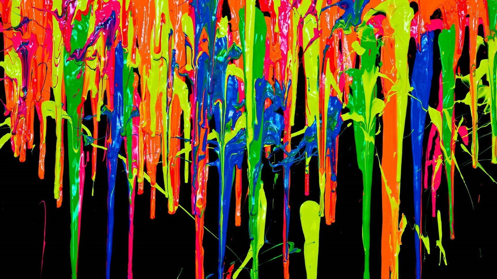 paint splatter Wallpaper