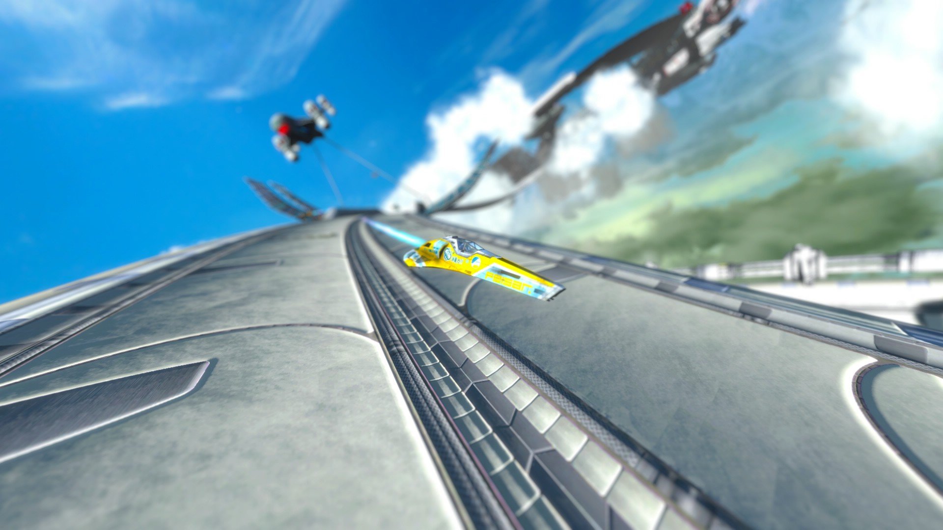 Wipeout, Wipeout HD, Racing, PlayStation 3, Futuristic Wallpaper