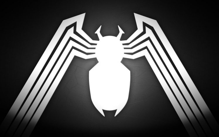Venom, Spider Man, Symbols HD Wallpaper Desktop Background