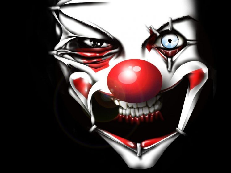 clowns, Evil HD Wallpaper Desktop Background