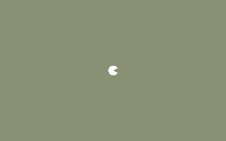 minimalism, Pac Man HD Wallpaper Desktop Background