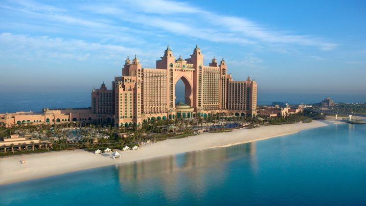 Atlantis, The Palm, Dubai HD Wallpaper Desktop Background