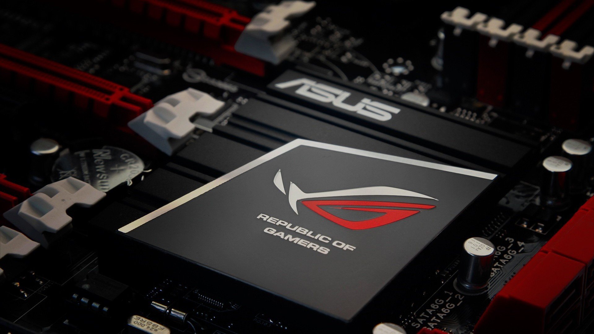 ASUS, Republic of Gamers, Computer, Motherboards, PC gaming Wallpaper