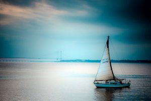 sailing ship, Boat, Water