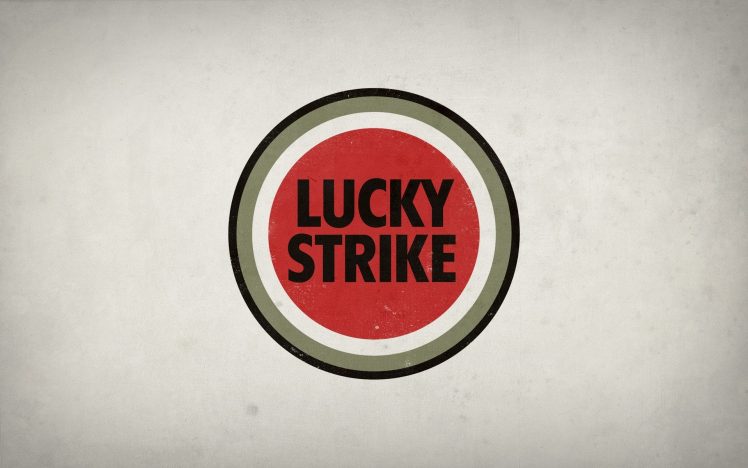 logo, Symbols, Lucky strike HD Wallpaper Desktop Background