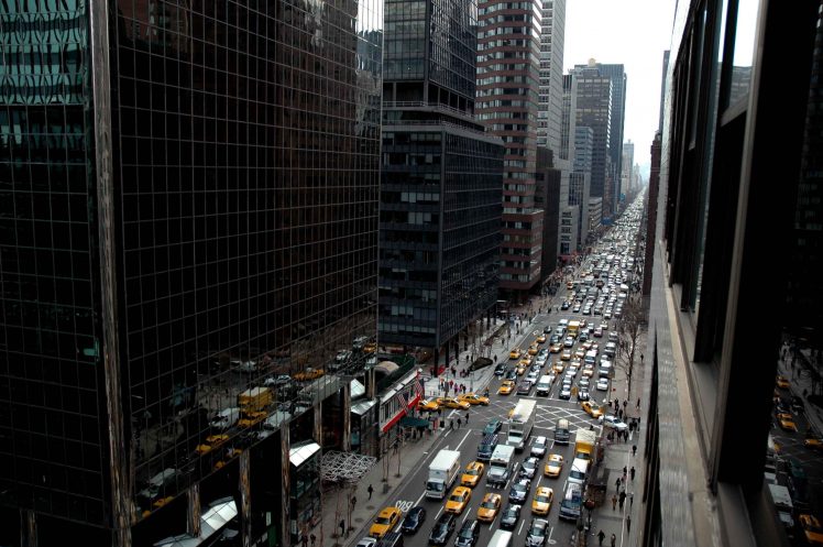 New York City, Traffic HD Wallpaper Desktop Background