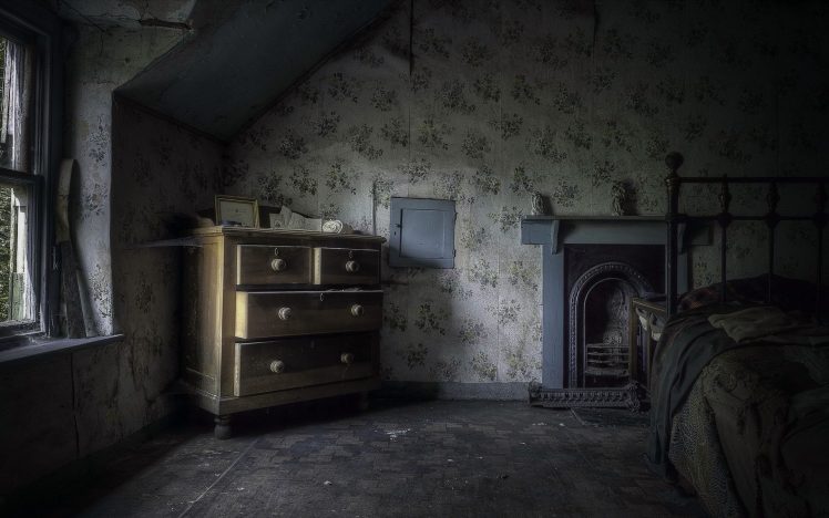 house, Room, Interiors, Spooky, Gothic HD Wallpaper Desktop Background