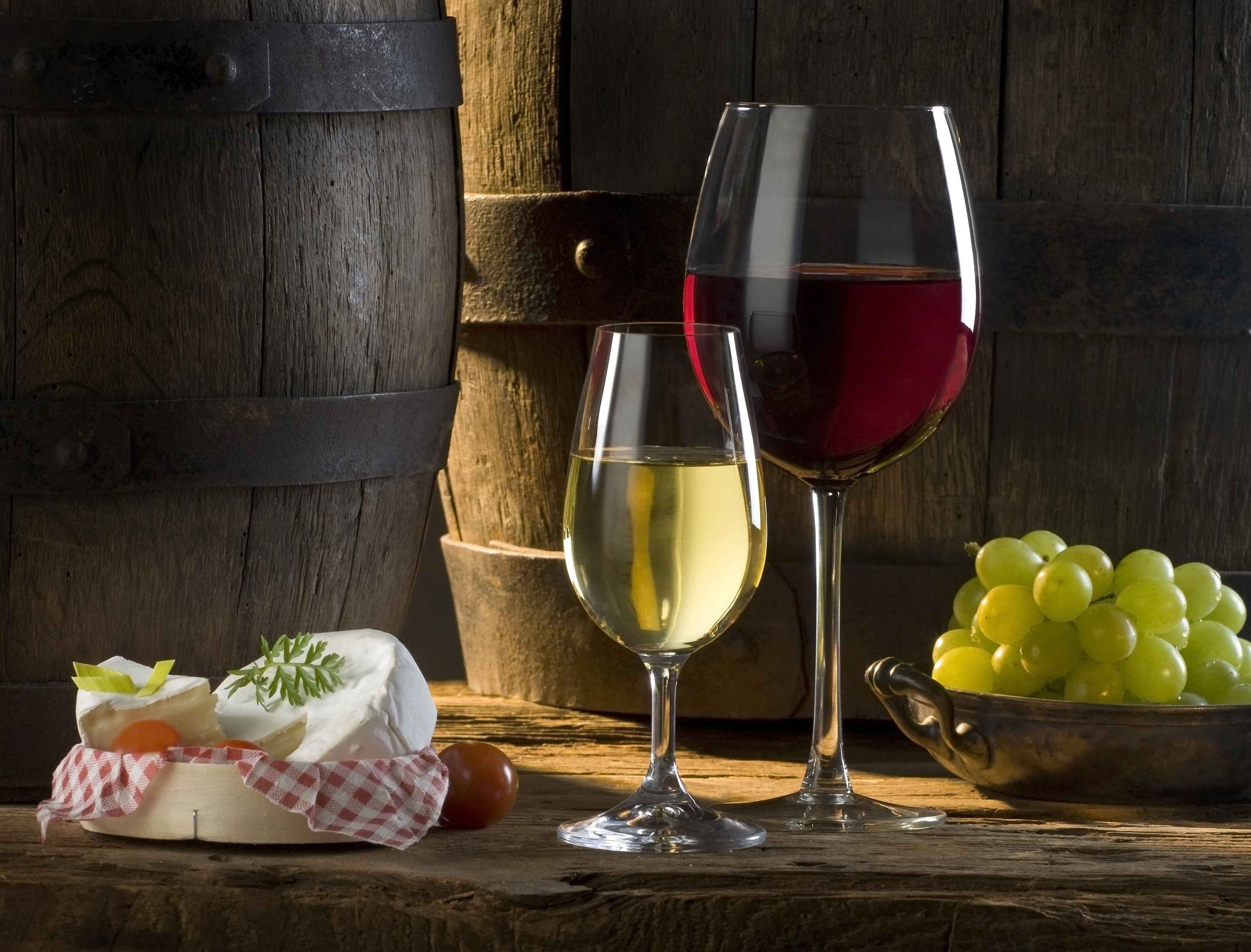 food, Wine, Cheese, Grapes, Glass Wallpaper