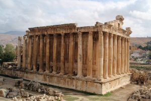 ruin, Baalbek, Lebanon, Pillar, Architecture