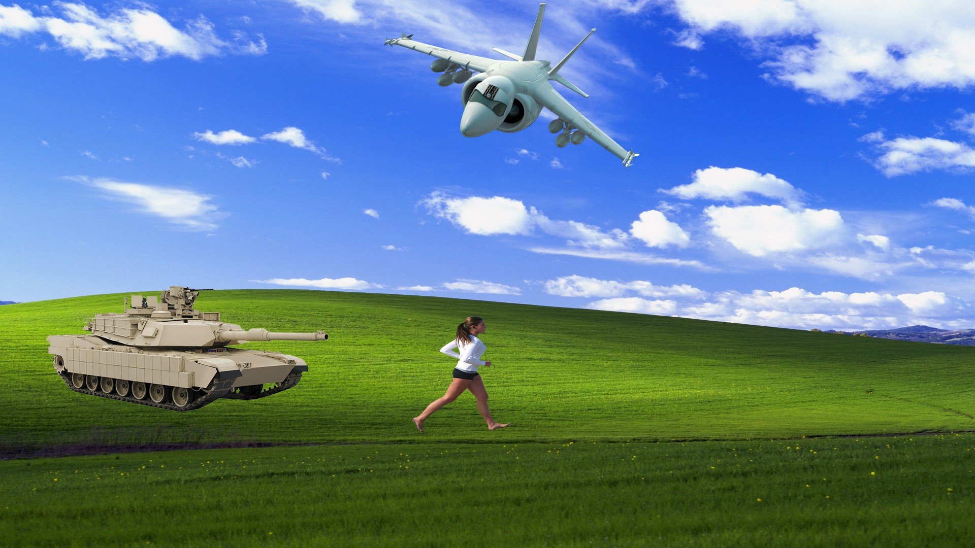 Windows XP, War Wallpaper
