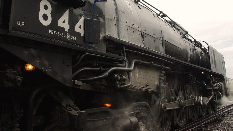 train, Steam locomotive, Dust, Railway, Wheels, Metal, Pipes HD Wallpaper Desktop Background
