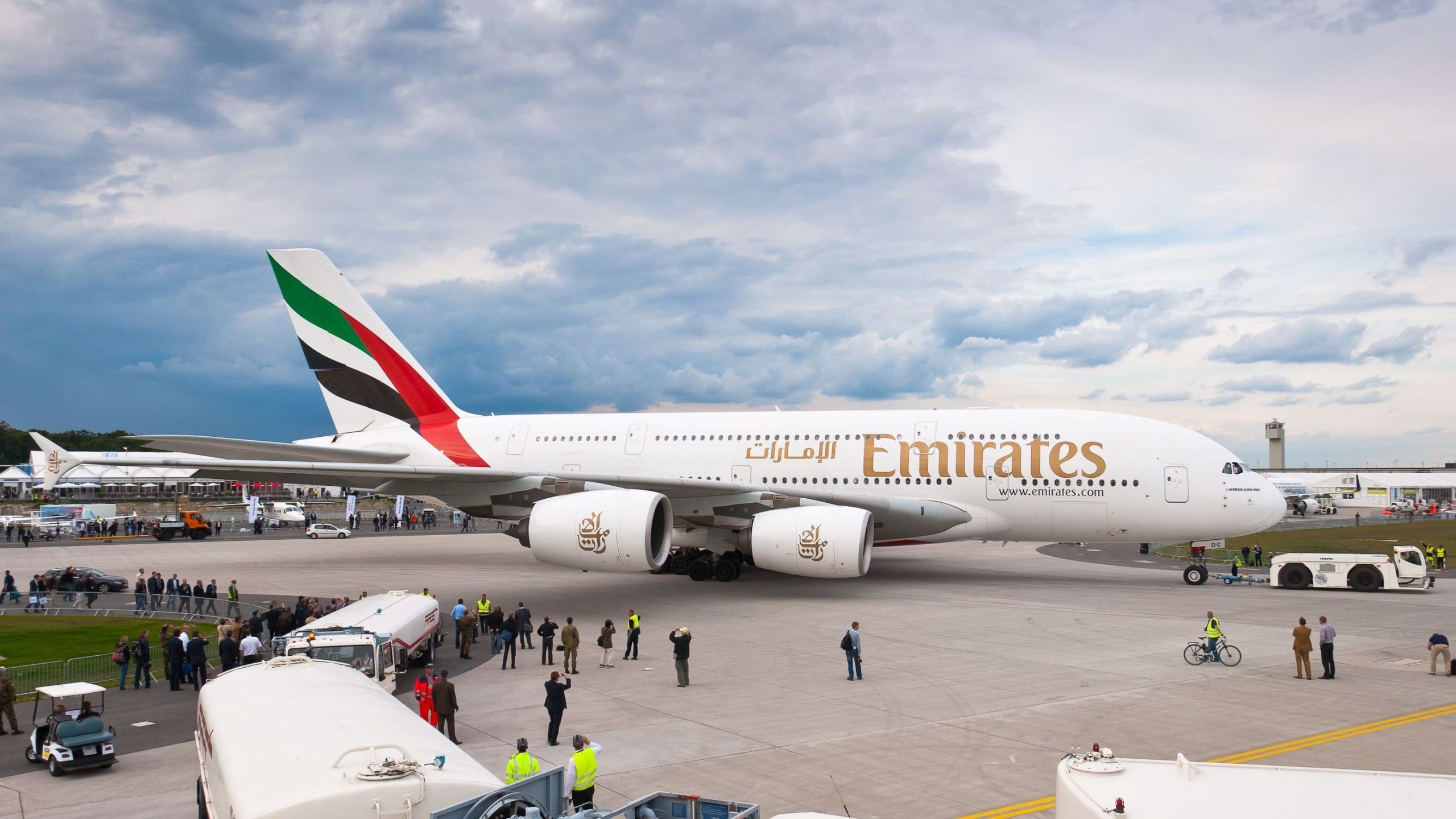 aircraft, Airplane, Passenger aircraft, Airbus, A380 Wallpaper