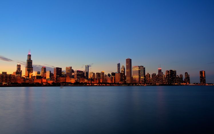 city, Cityscape, Skyscraper, Chicago, USA HD Wallpaper Desktop Background