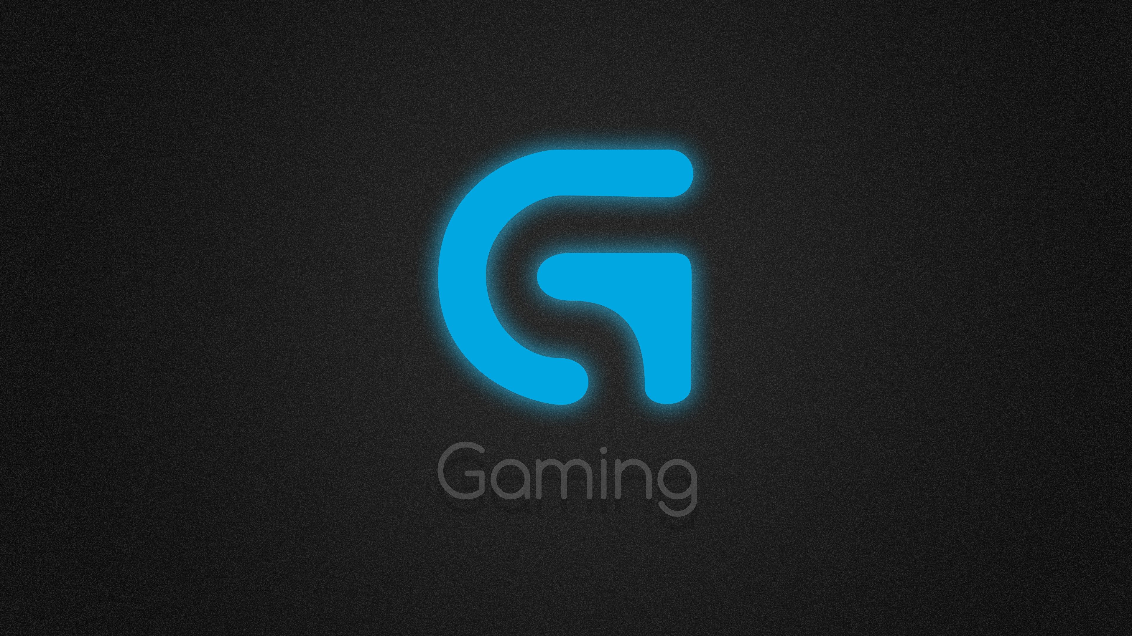 PC gaming, Logo, Blue Wallpapers HD / Desktop and Mobile ...