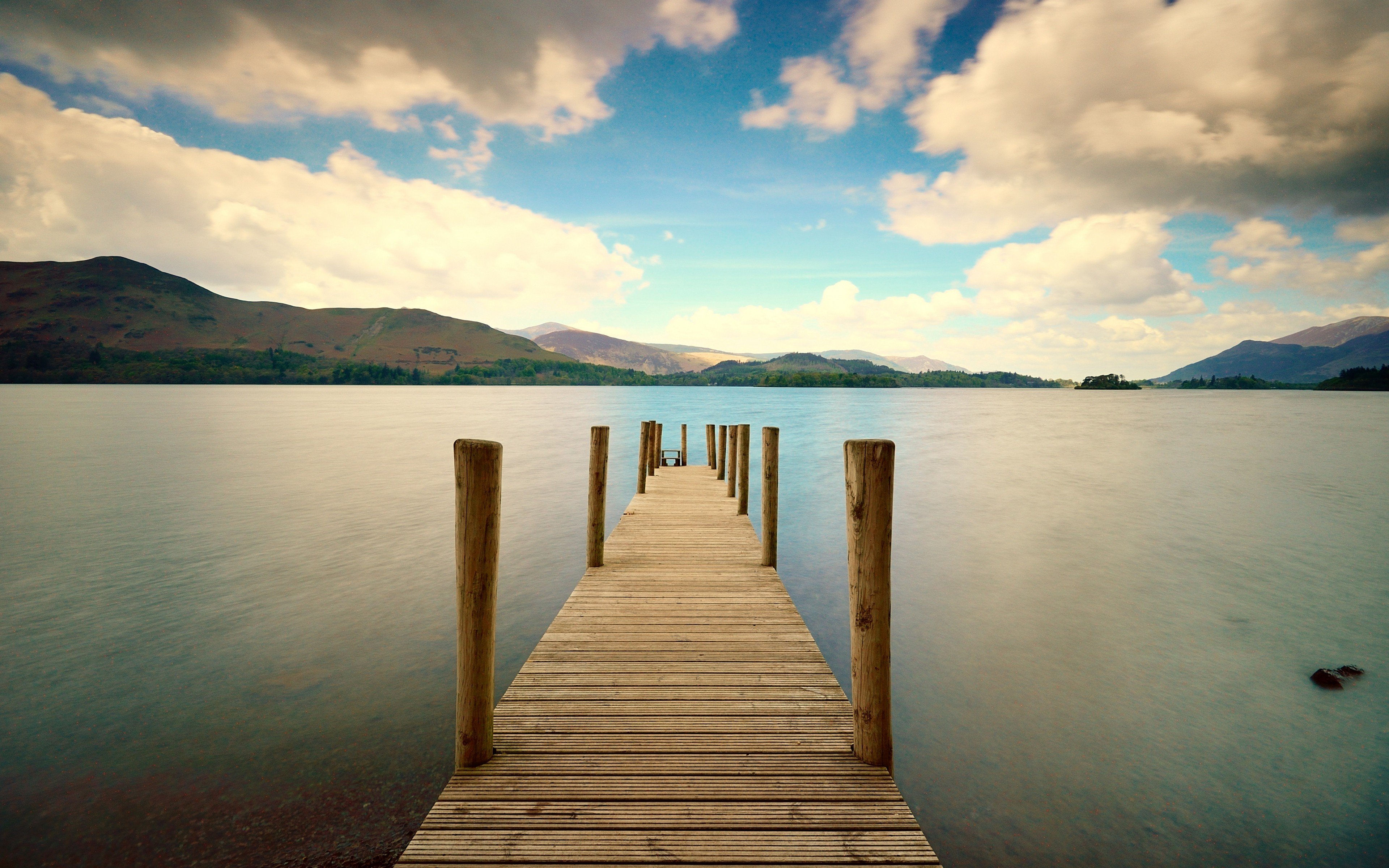 pier, Dock, Water Wallpaper
