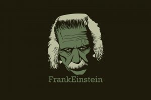 minimalism, Monster of Frankenstein, Albert Einstein