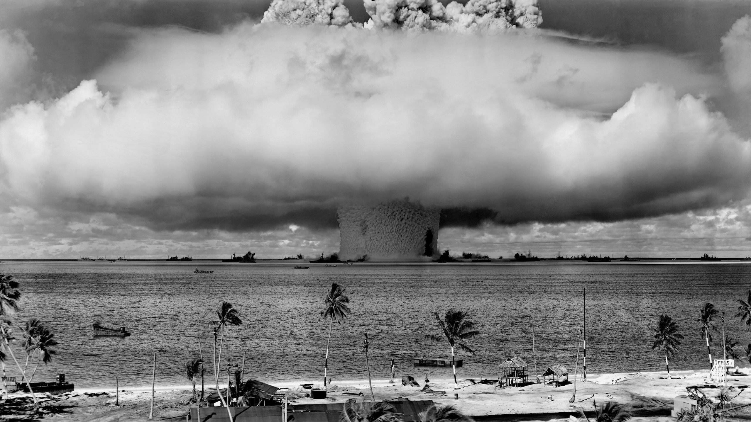 explosion, Nuclear fungus Wallpaper