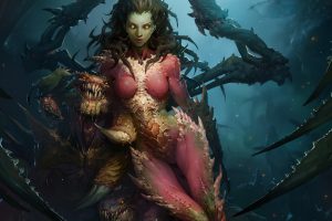 Queen of Blades, Sarah Kerrigan, StarCraft, StarCraft II : Heart Of The Swarm, Zerg