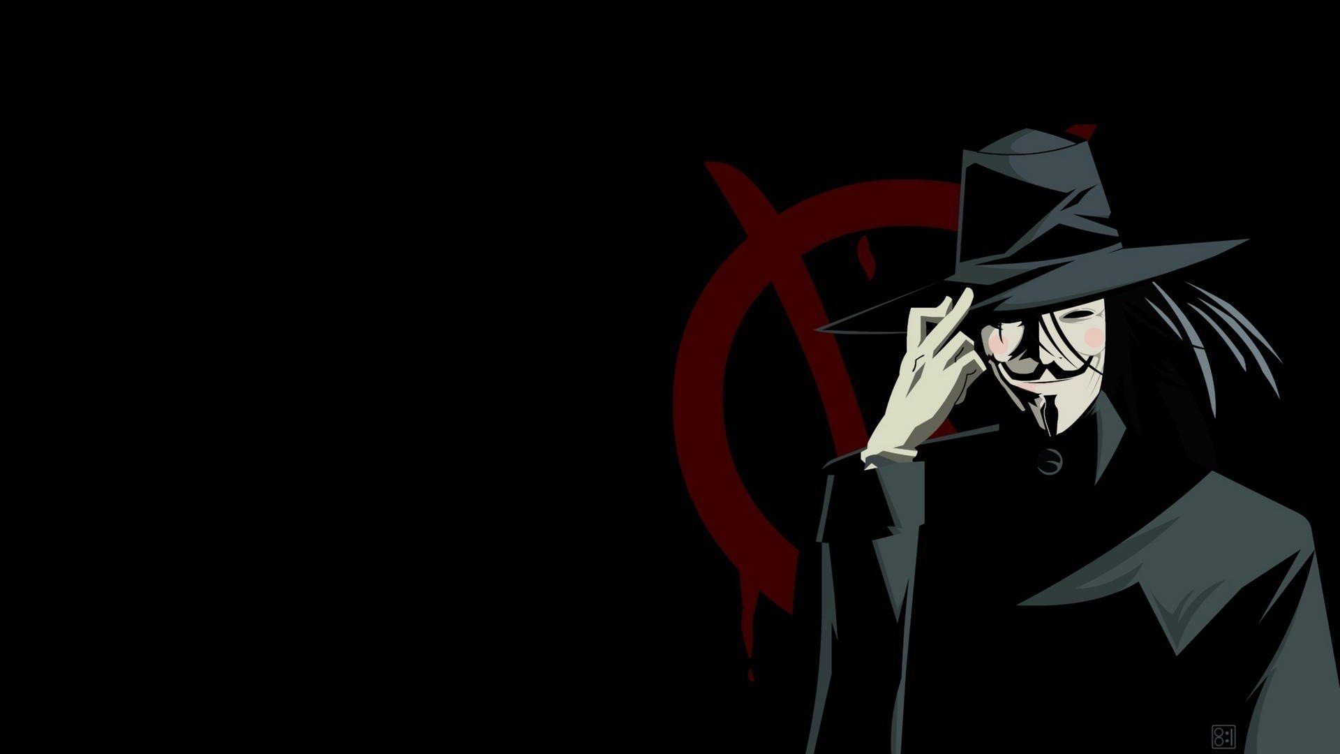 V for Vendetta, Anonymous Wallpaper