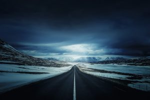 road, Snow
