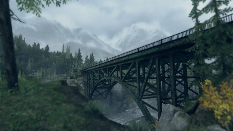bridge, CGI HD Wallpaper Desktop Background