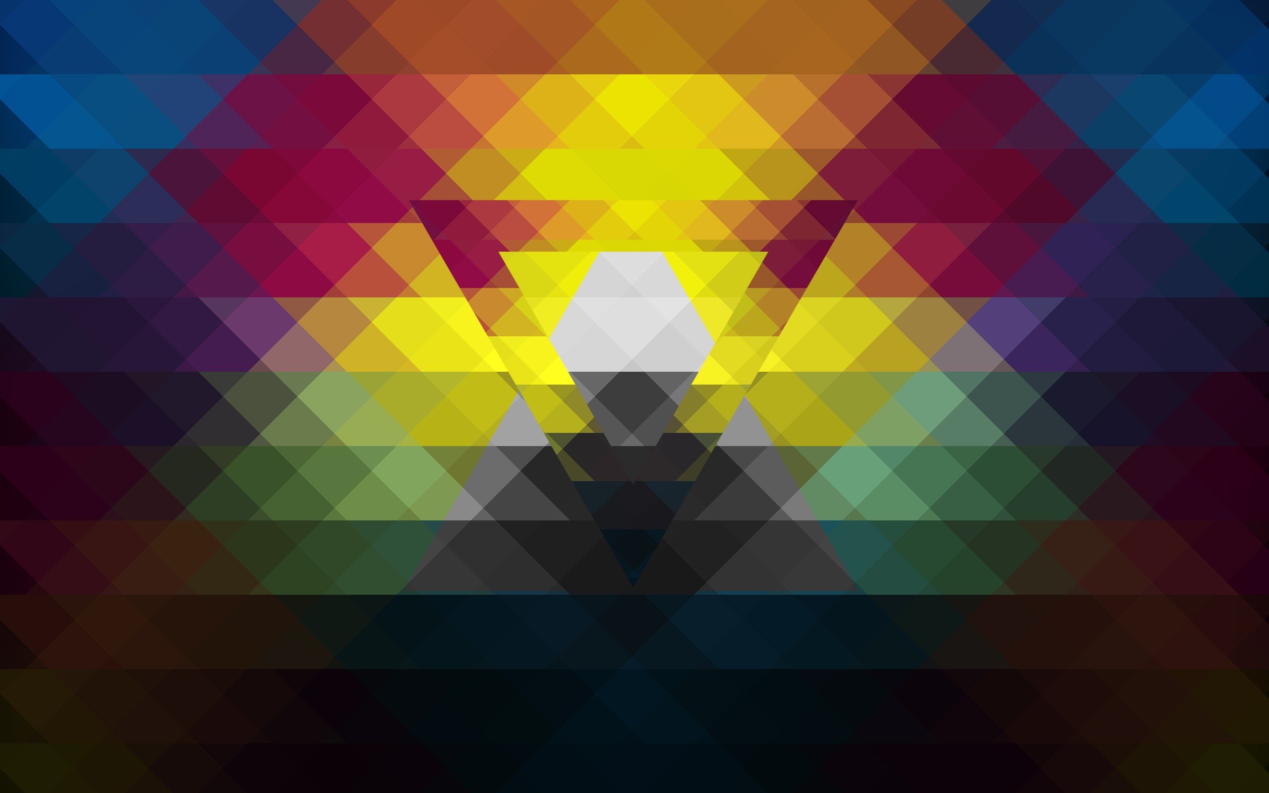 low poly, Minimalism Wallpaper