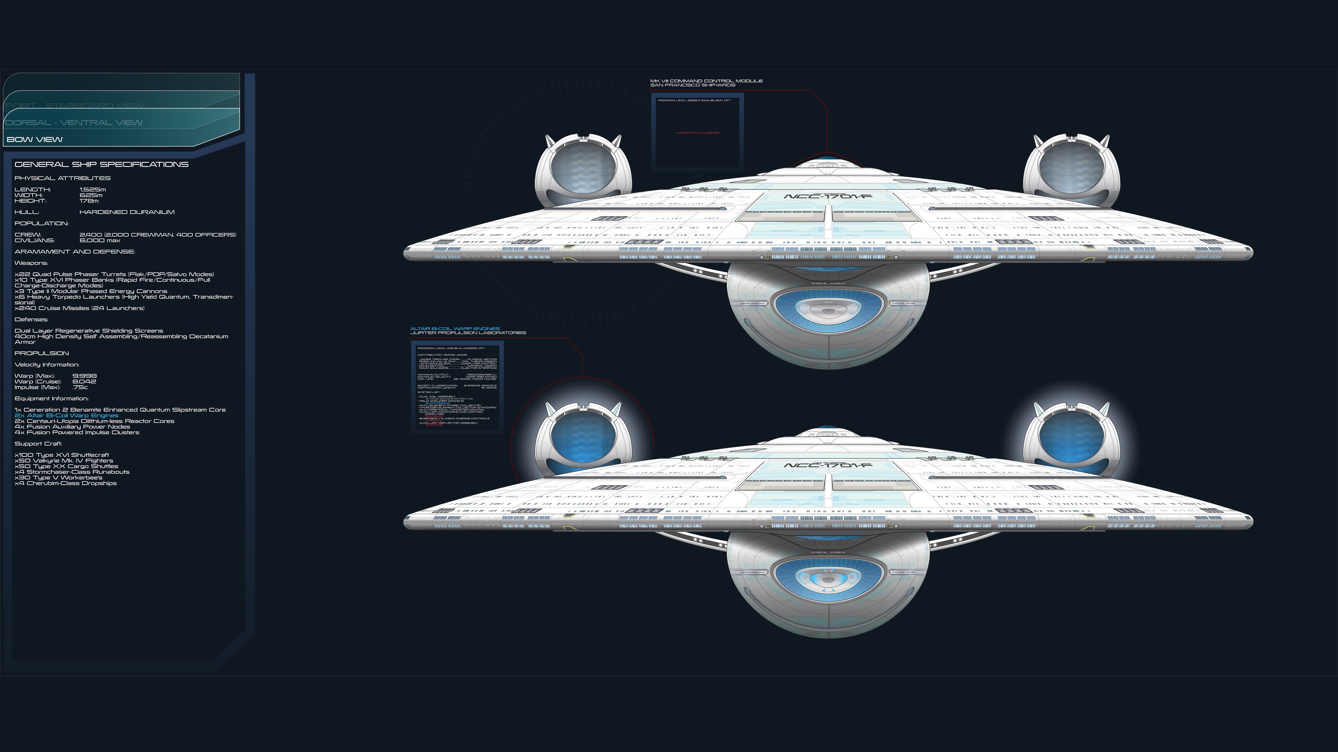 Star Trek, USS Enterprise (spaceship) Wallpaper