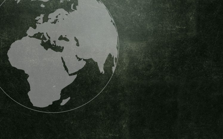 globes, Grunge, Earth, Africa HD Wallpaper Desktop Background